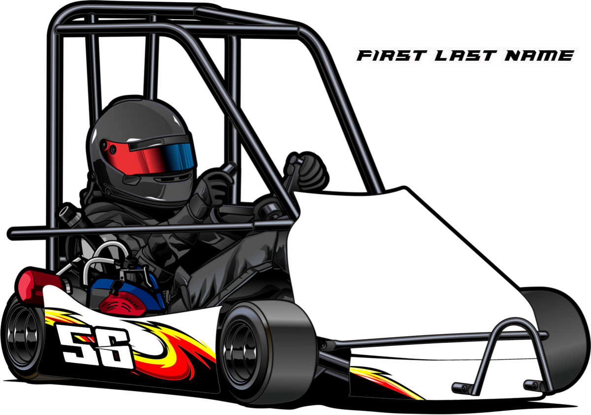 Jagged Edge - Champ Kart Swoop Body