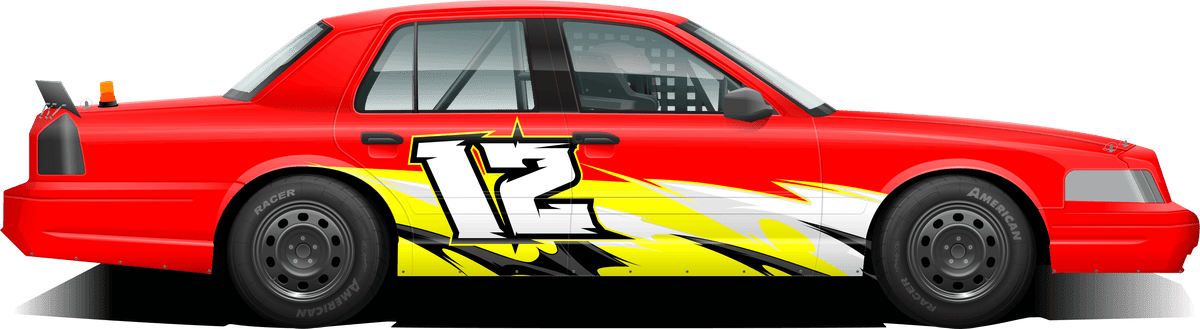 Custom Crown Vic Wrap