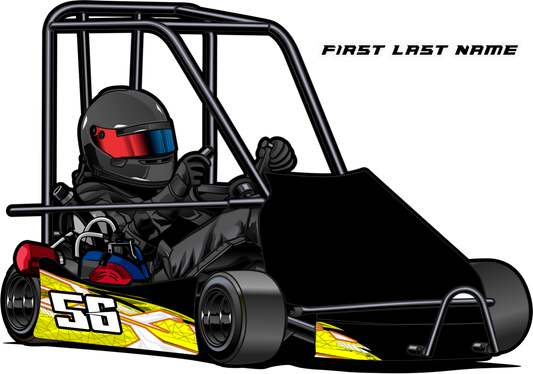 Rapid - Champ Kart Swoop Body