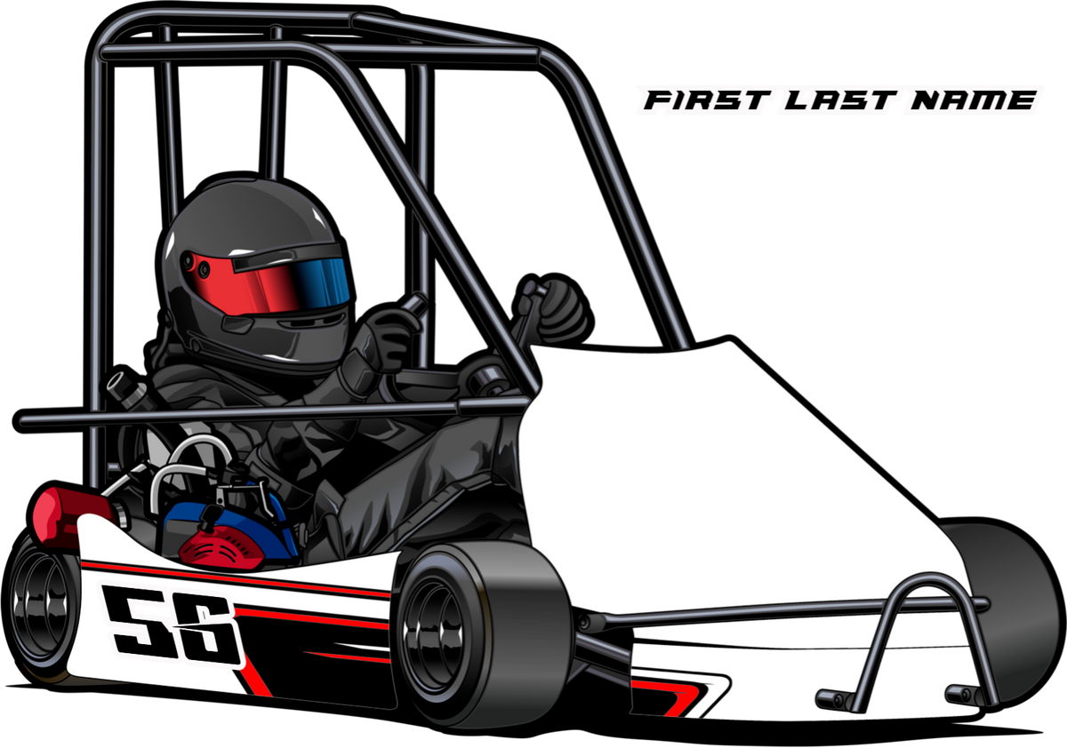 Landshark - Champ Kart Swoop Body