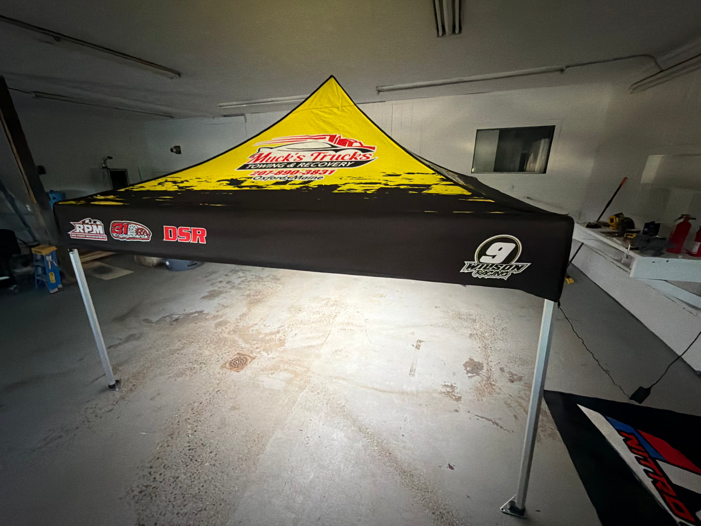 10′ x 10′ Lighted LED Custom Canopy