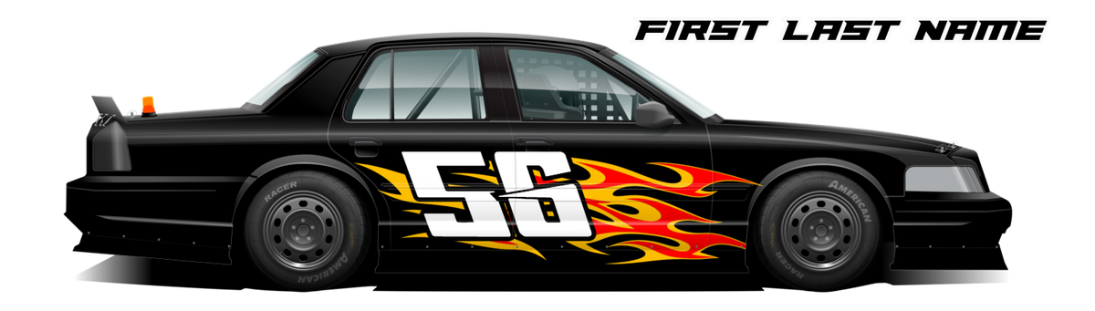 Flames 2 - Crown Vic