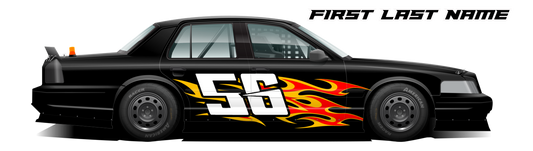 Flames 2 - Crown Vic